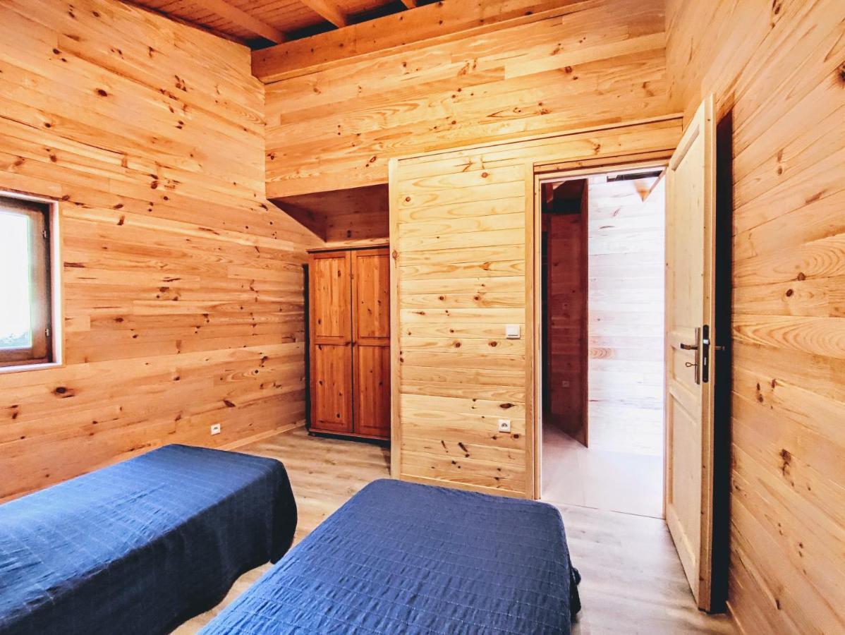 Chalet Mounette Ski Sauna Lac Embrun Puy-Sanieres Eksteriør billede