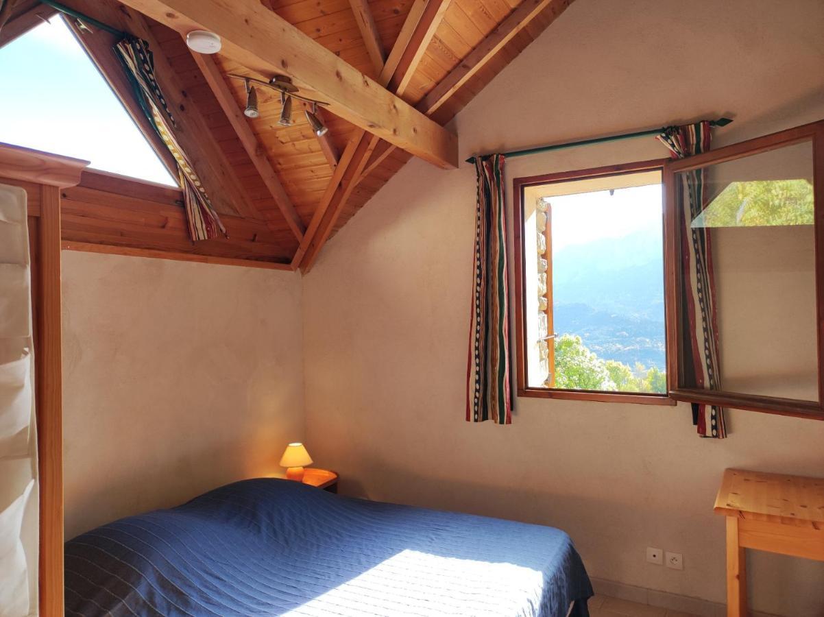 Chalet Mounette Ski Sauna Lac Embrun Puy-Sanieres Eksteriør billede