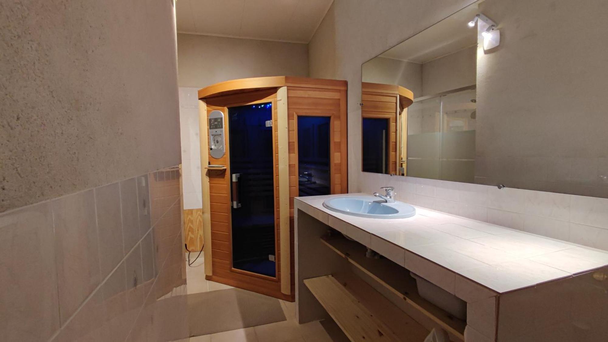 Chalet Mounette Ski Sauna Lac Embrun Puy-Sanieres Eksteriør billede